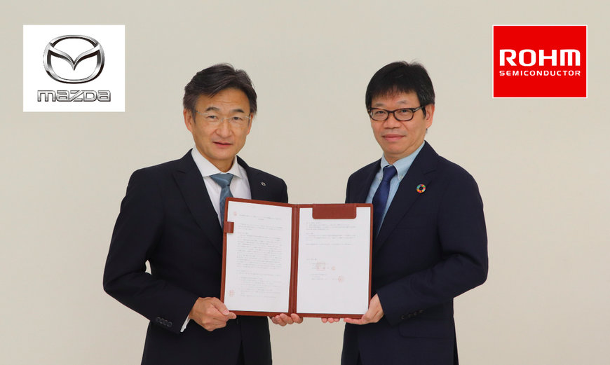 ROHM, Mazda, and Imasen Sign a Joint Agreement to Develop Inverters for e-Axle Using ROHM SiC Power Modules